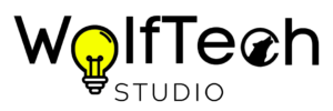 Logo of Wolftech Studio, a WordPress Development Company.