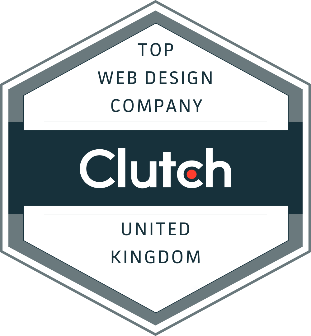 The award for the best web design company in the United Kingdom, which was awarded to Wolftech Studio.